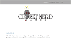 Desktop Screenshot of closetnerdgames.com