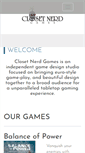 Mobile Screenshot of closetnerdgames.com